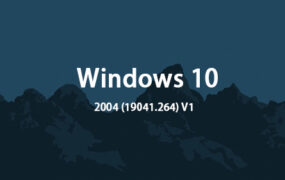 Windows10 2004 (19041.264) V1 64位 专业版 GHO纯净版系统下载